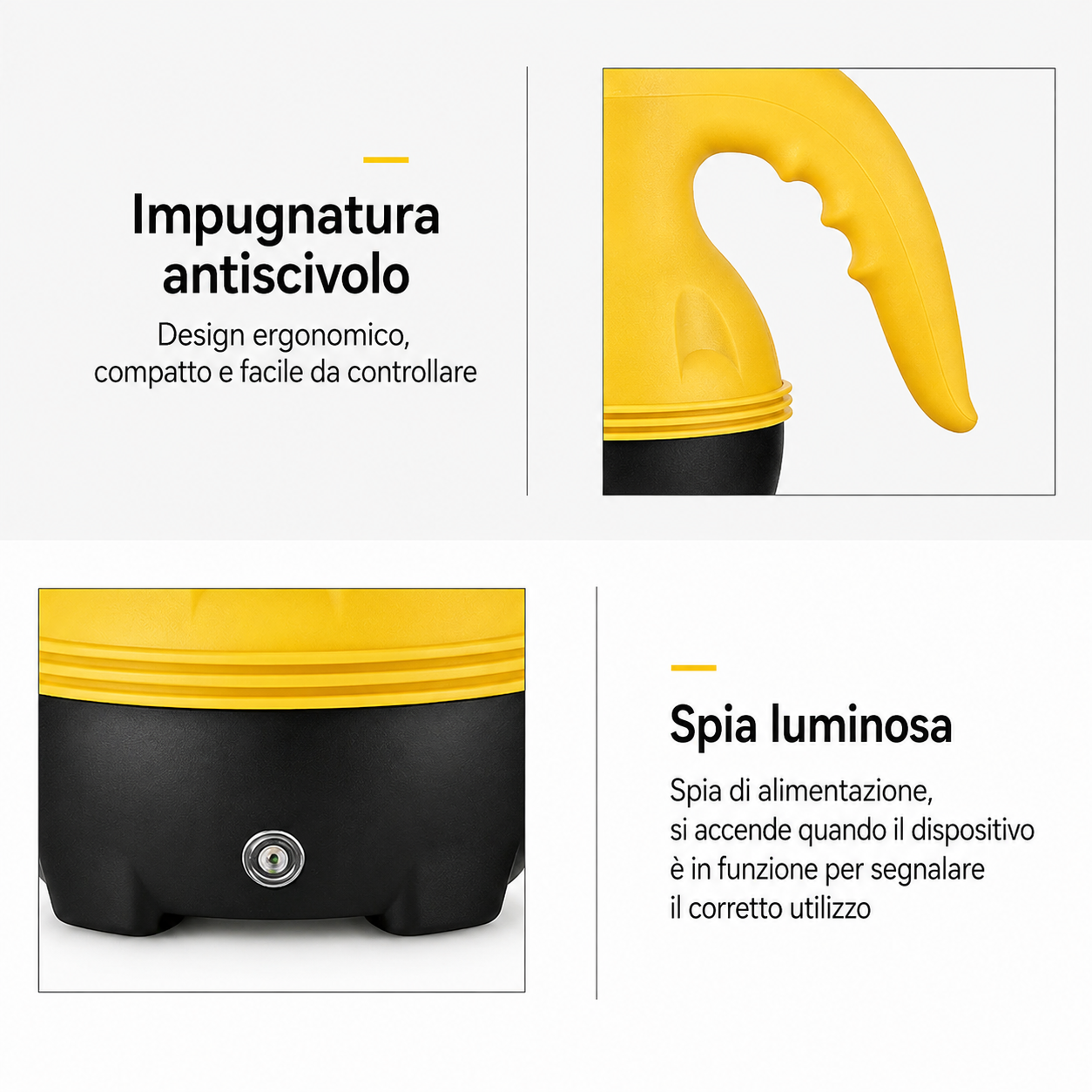 Vapore Portatile ad Alta Temperatura da 1000W